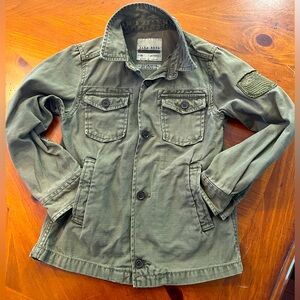 ZARA Boys Khaki Denim Jacket